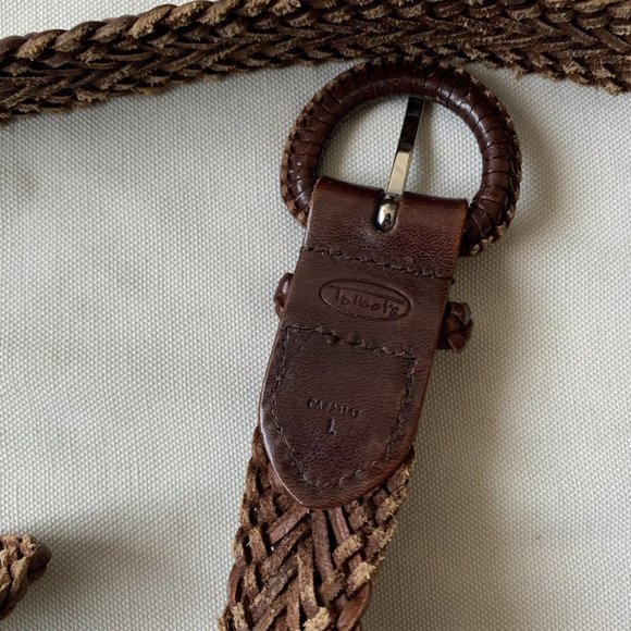 Talbots Brown Braid Belt - Picture 3 of 4